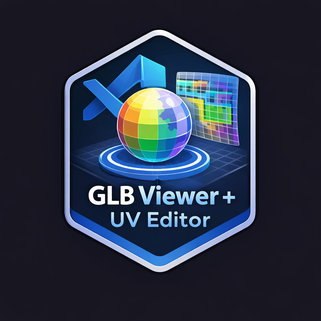 GLB Viewer + UV Editor